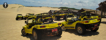 Passeio de Bugre em Cumbuco