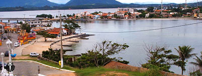 Encontro da Lagoa de Saquarema com o Mar