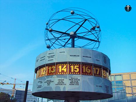 Relógio Mundial na AlexanderPlatz. Thumb