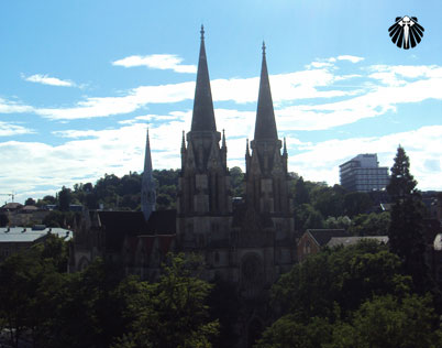Rup. MayerPlatz, vista da janela do quarto