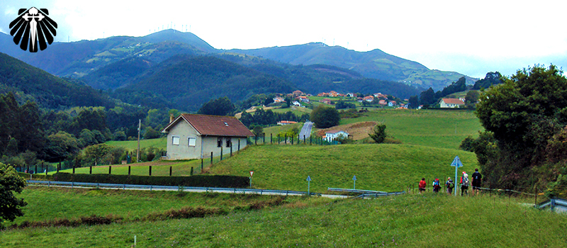 A Caminho de Soto de Luiña, Caminho do Norte - etapa de San Esteban à Soto de Luiña.