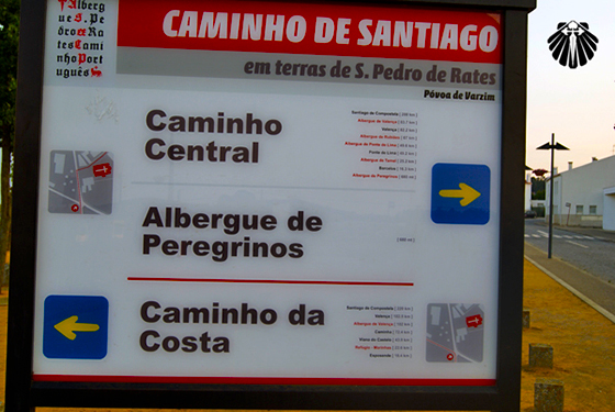 Placa de Boas-Vindas em São Pedro de Rates!