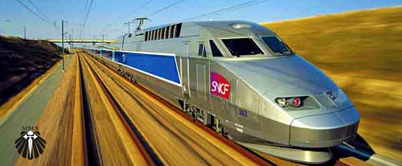 Trem da SNCF para Lourdes