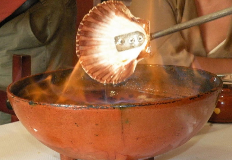 Queimada Galega no Caminho de Santiago.